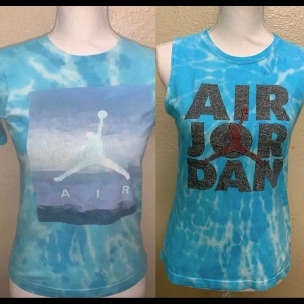 Jordan tie dye shirt